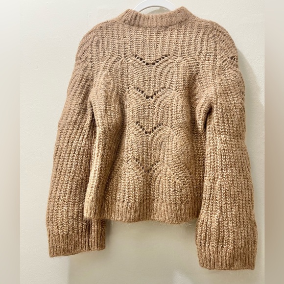 Sézane Youri Jumper in Light Camel, Size XXS - Picture 4 of 14